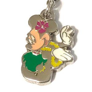 Vintage Disney Minnie Mouse Clip On Charm for Bracelet Aulani Resort Hawaii Hula